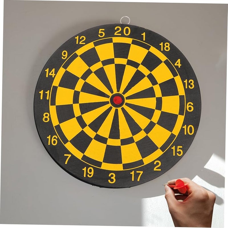 Double Sided Dart Board Indoor Outdoor Game For Family Activities And Birthday Parties - Image 4